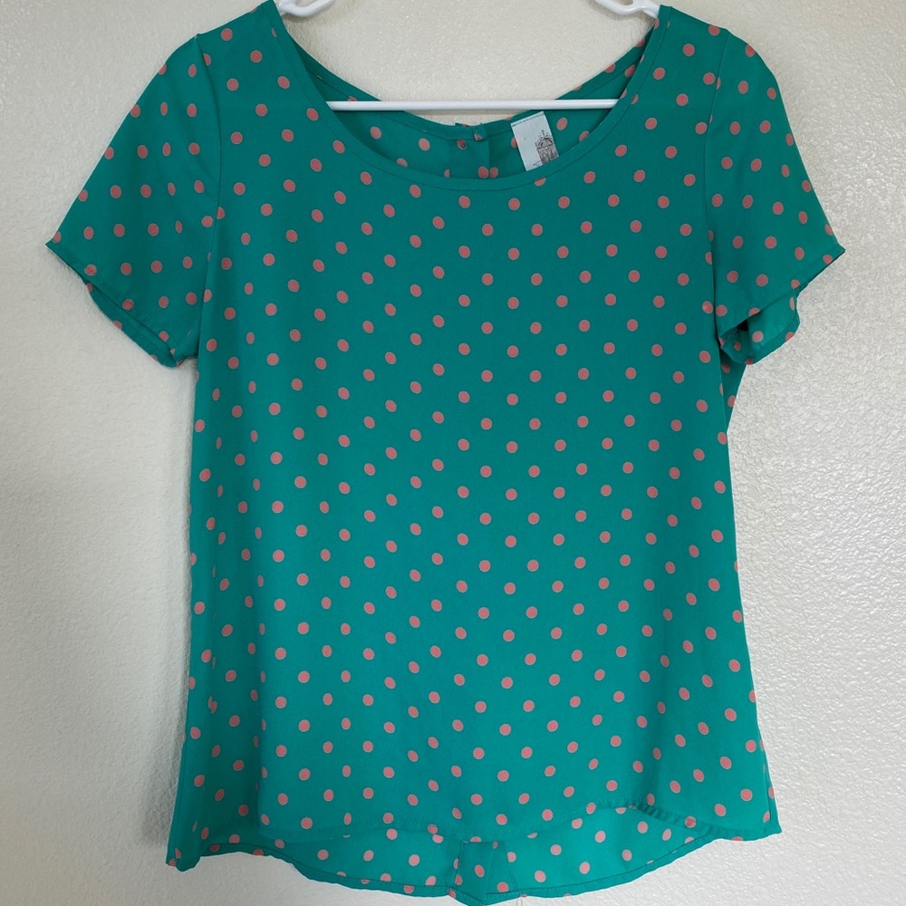 Polka Dot Blouse